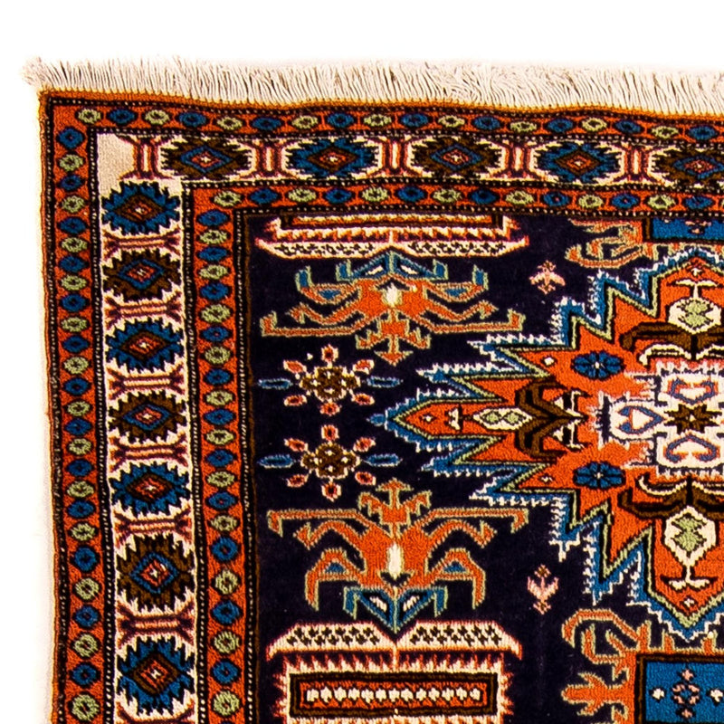 Tapis persan - Nomadic - 170 x 110 cm - bleu foncé