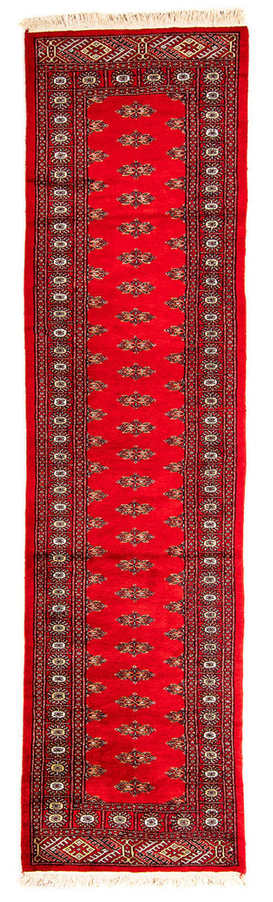Tapis de couloir Tapis Pakistani - 326 x 76 cm - rouge