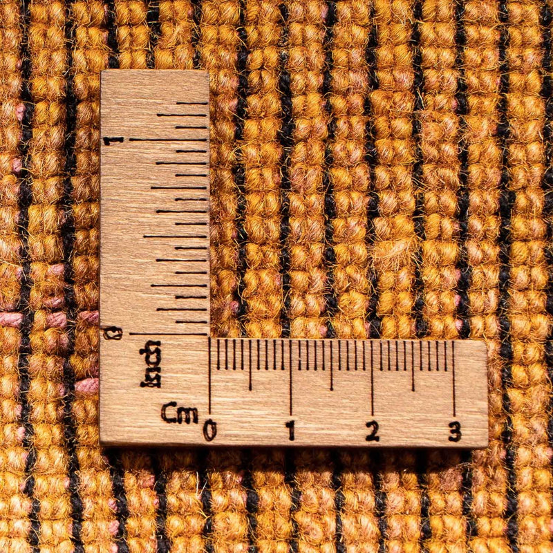 Tapis de couloir Tapis Gabbeh - Loribaft Persan - 395 x 80 cm - orange