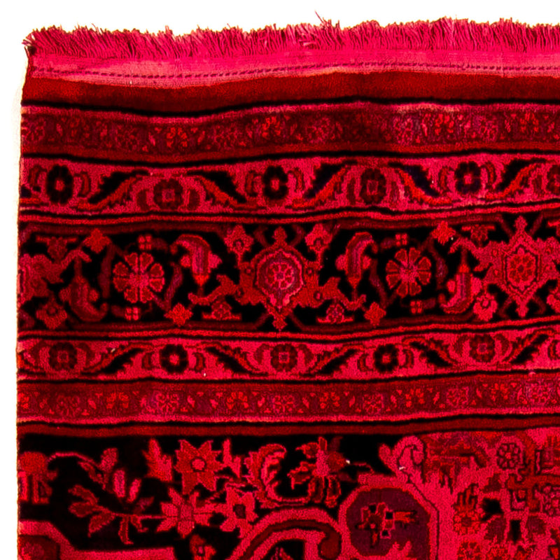 Tapis de couloir Tapis persan - Bidjar - 320 x 83 cm - rouge