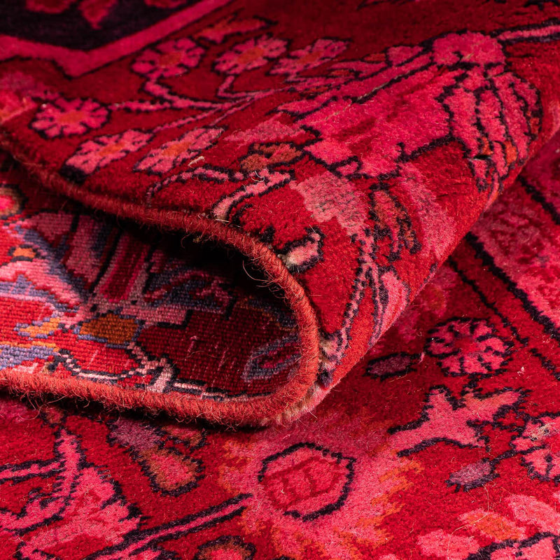 Tapis de couloir Tapis persan - Bidjar - 320 x 83 cm - rouge