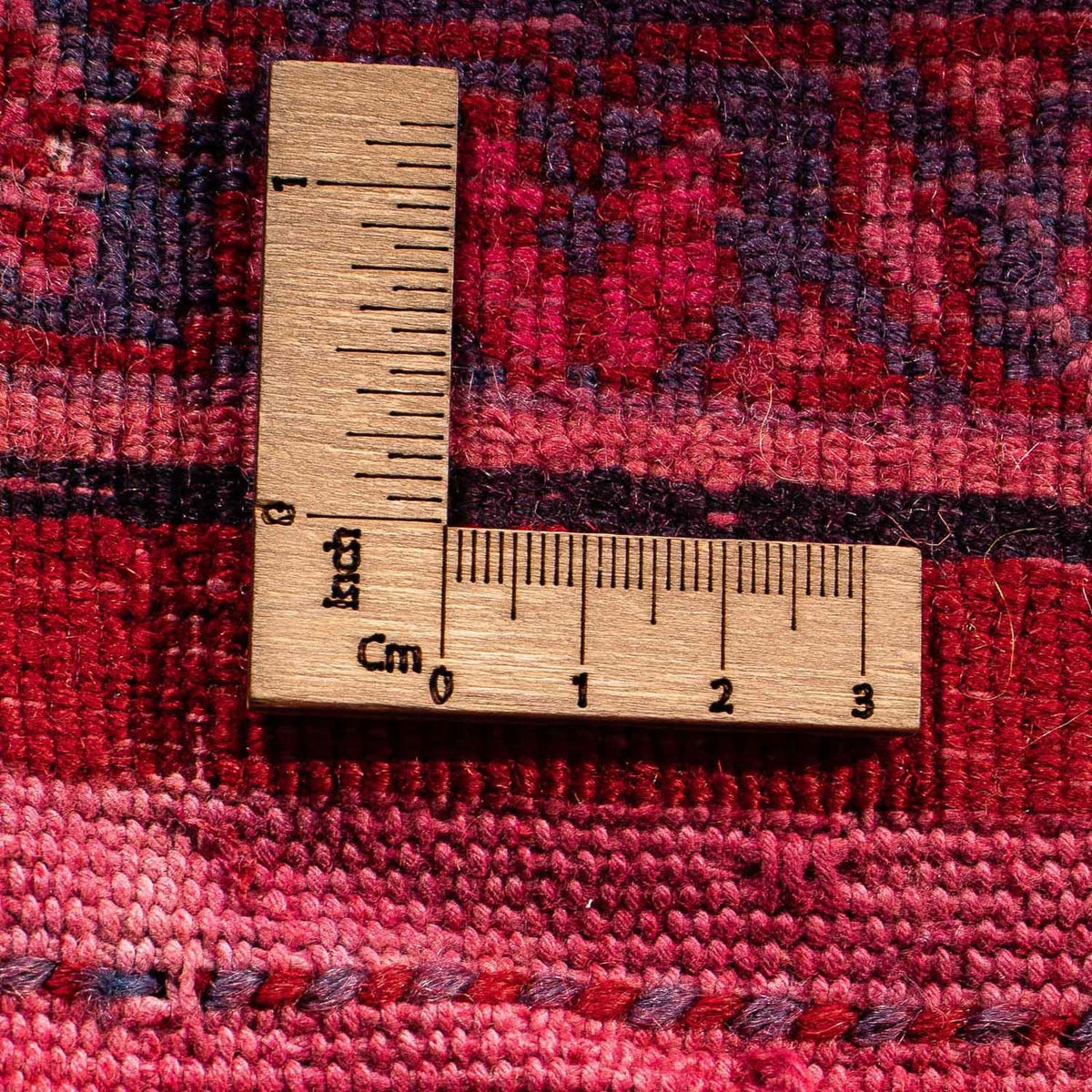 Tapis de couloir Tapis persan - Bidjar - 320 x 83 cm - rouge