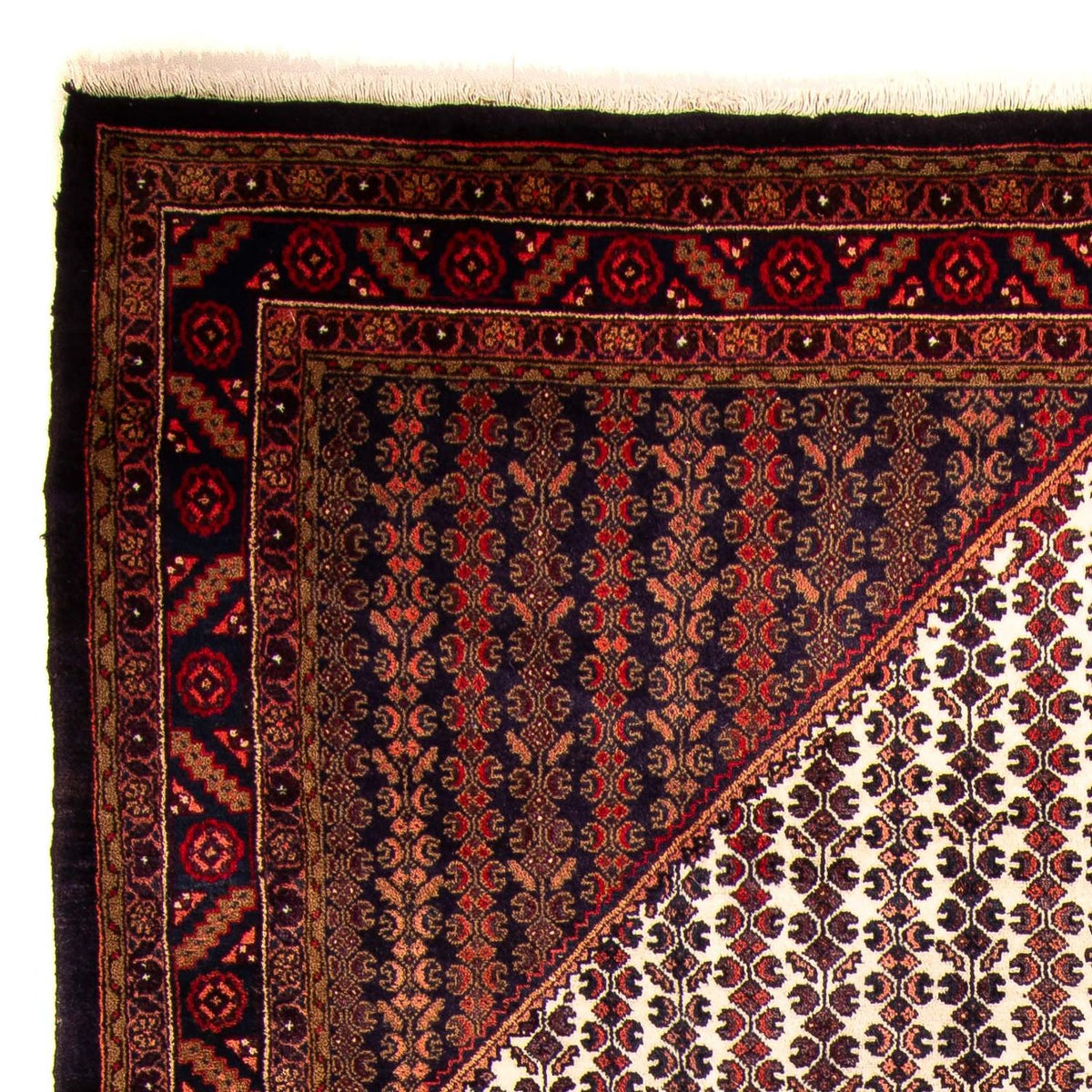 Tapis persan - Nomadic - 310 x 210 cm - marron