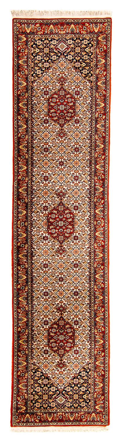 Tapis de couloir Tapis oriental - Bidjar - Indus - 340 x 77 cm - beige