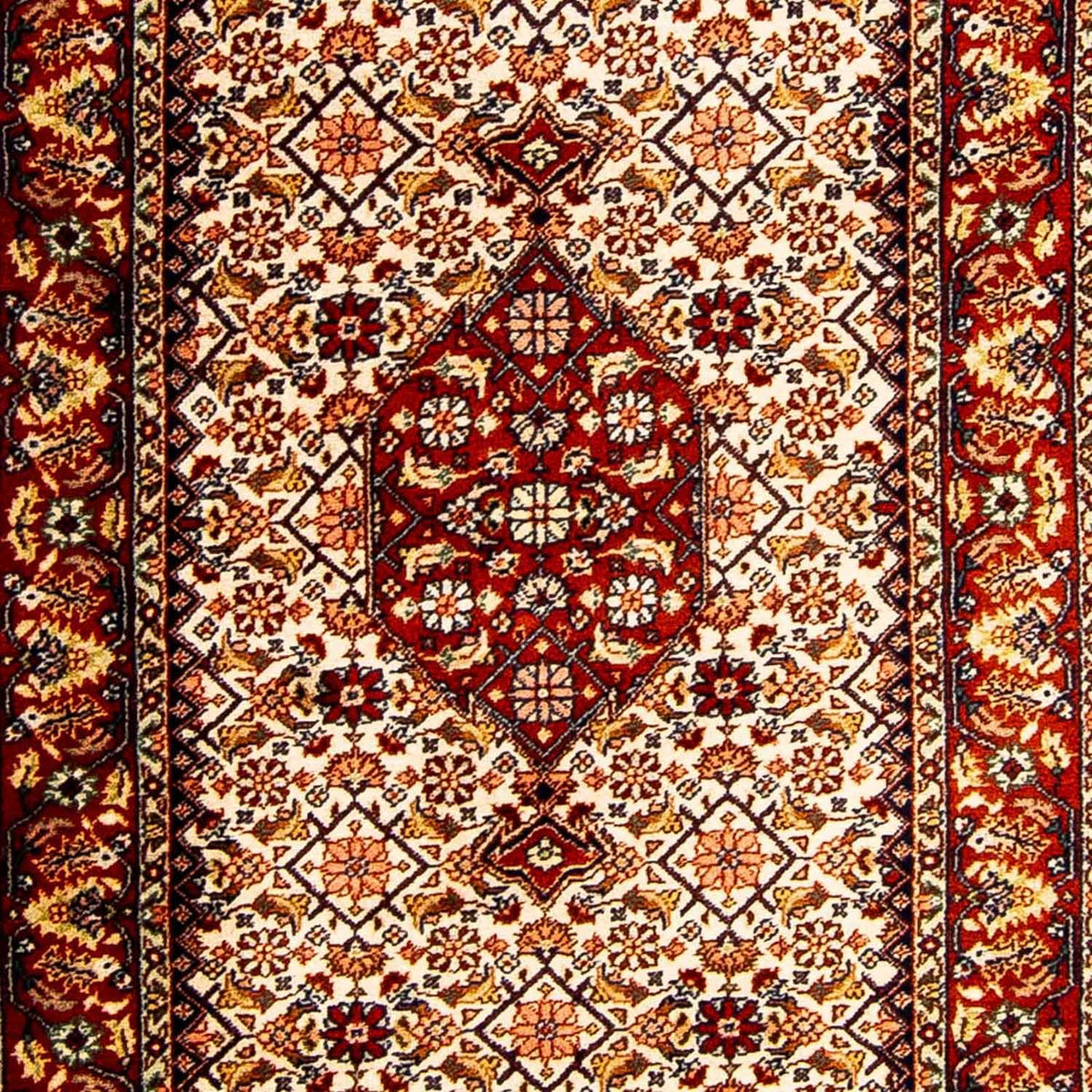 Tapis de couloir Tapis oriental - Bidjar - Indus - 340 x 77 cm - beige