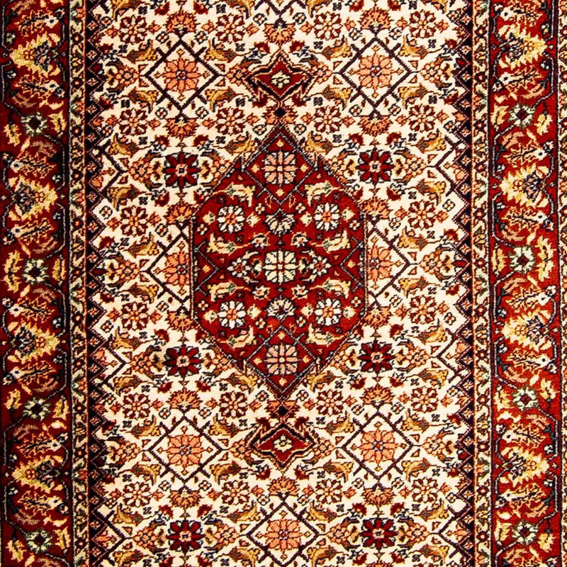 Tapis de couloir Tapis oriental - Bidjar - Indus - 340 x 77 cm - beige