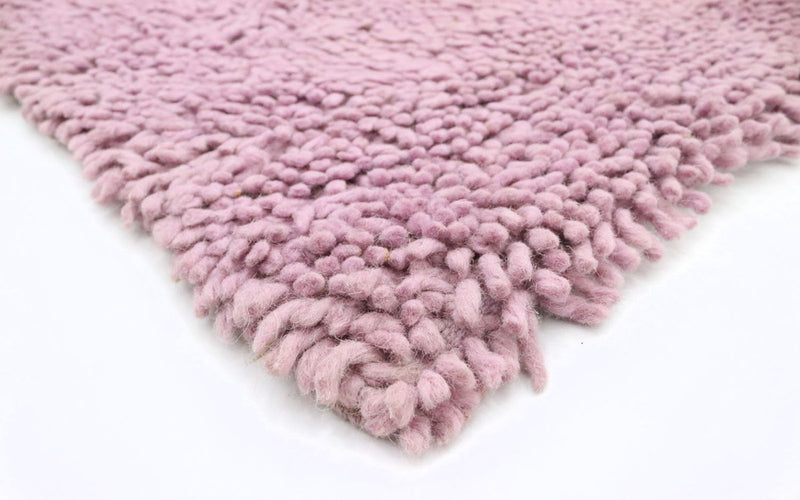 Tapis de couloir Tapis à poils longs - 315 x 79 cm - violet