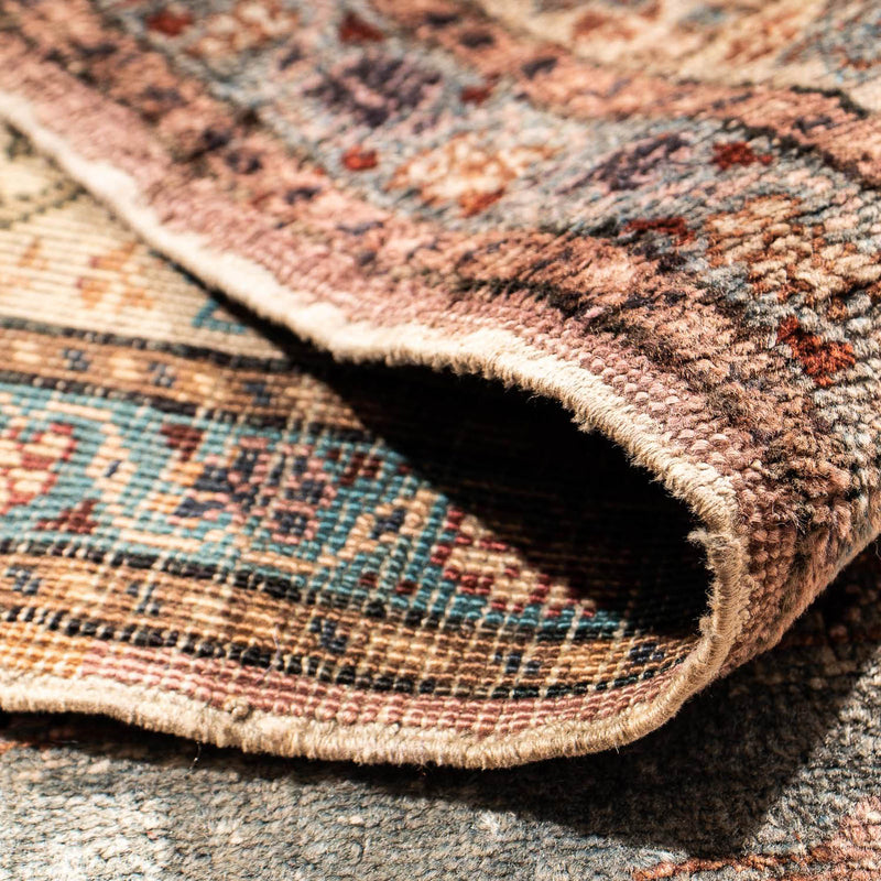 Tapis en soie - Kayseri - 127 x 90 cm - multicolore