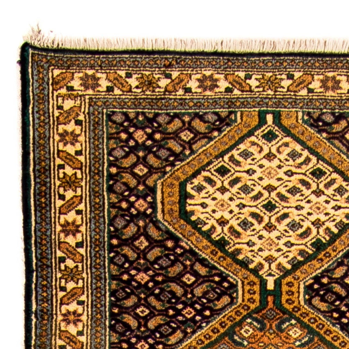 Tapis de couloir Tapis persan - Nomadic - 297 x 70 cm - bleu foncé