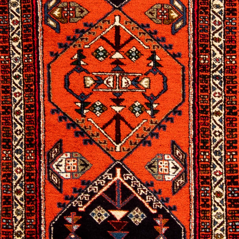Tapis de couloir Tapis persan - Nomadic - 310 x 73 cm - rouge