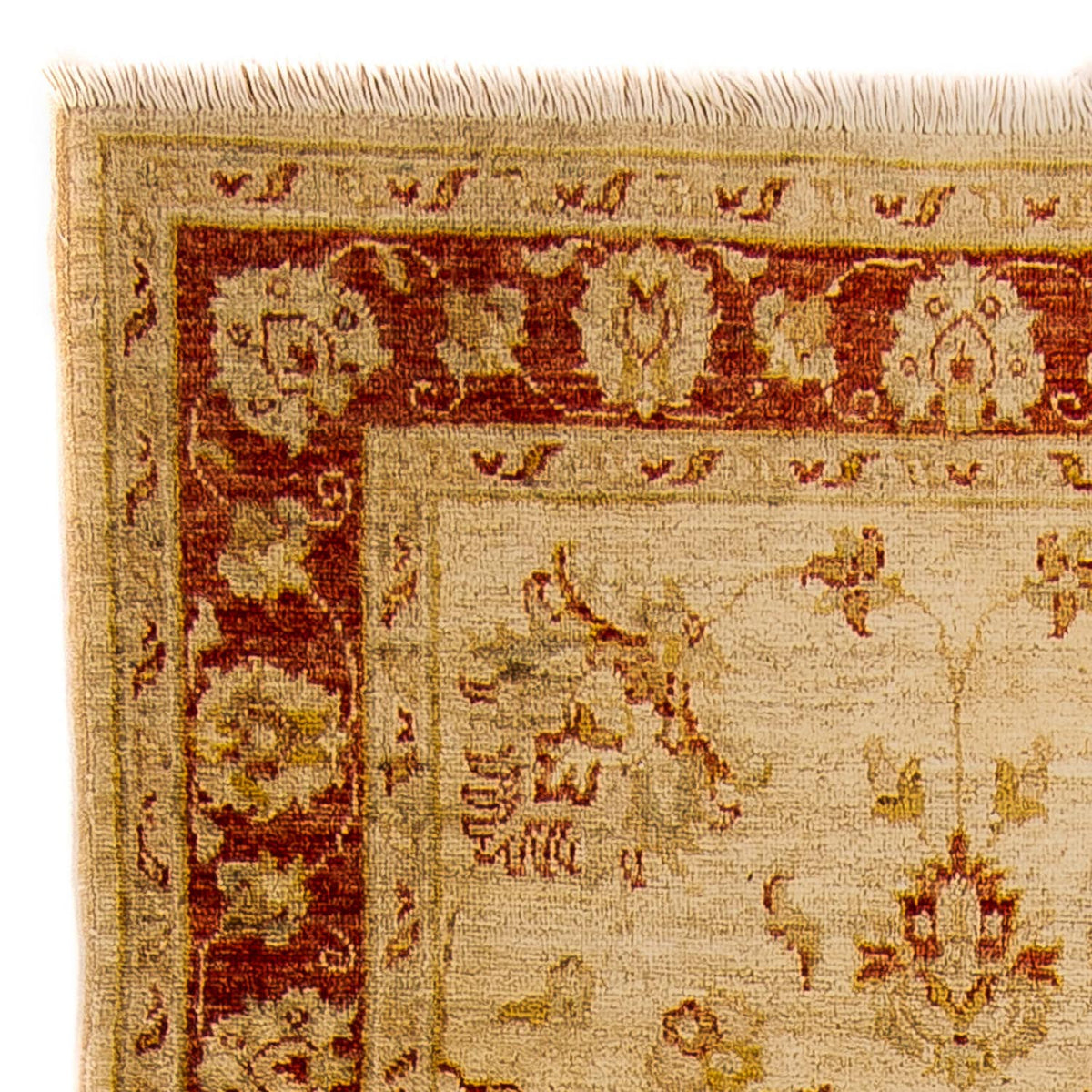 Tapis de couloir Tapis Ziegler - 216 x 100 cm - marron clair