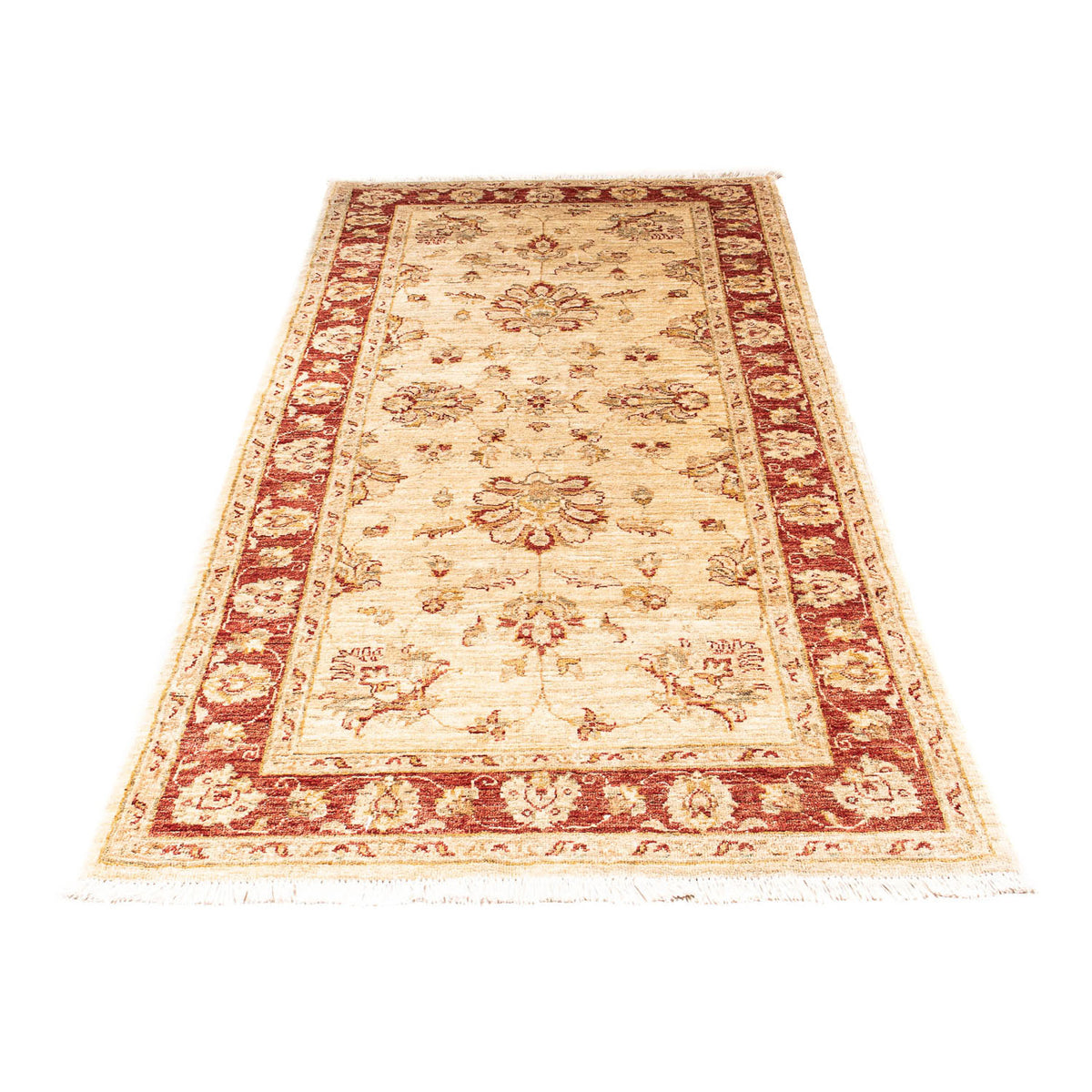 Tapis de couloir Tapis Ziegler - 216 x 100 cm - marron clair