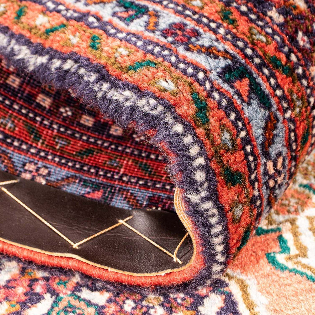 Tapis persan - Classique - 102 x 73 cm - rouille