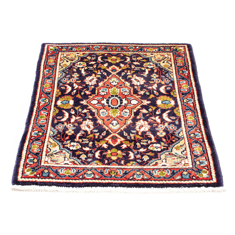 Tapis persan - Classique - 98 x 75 cm - bleu foncé