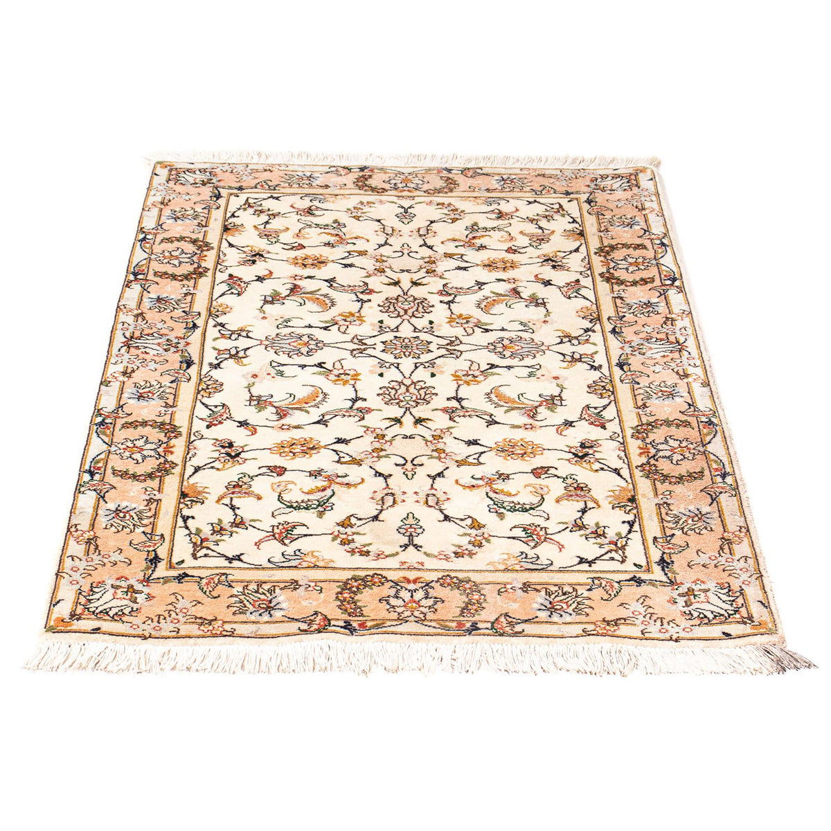 Tapis persan - Tabriz - Royal - 114 x 76 cm - beige