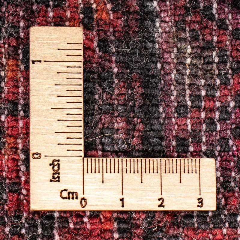 Tapis persan - Nomadic - 90 x 72 cm - rouge foncé