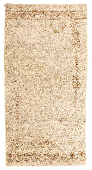 Tapis berbère - 140 x 70 cm - beige