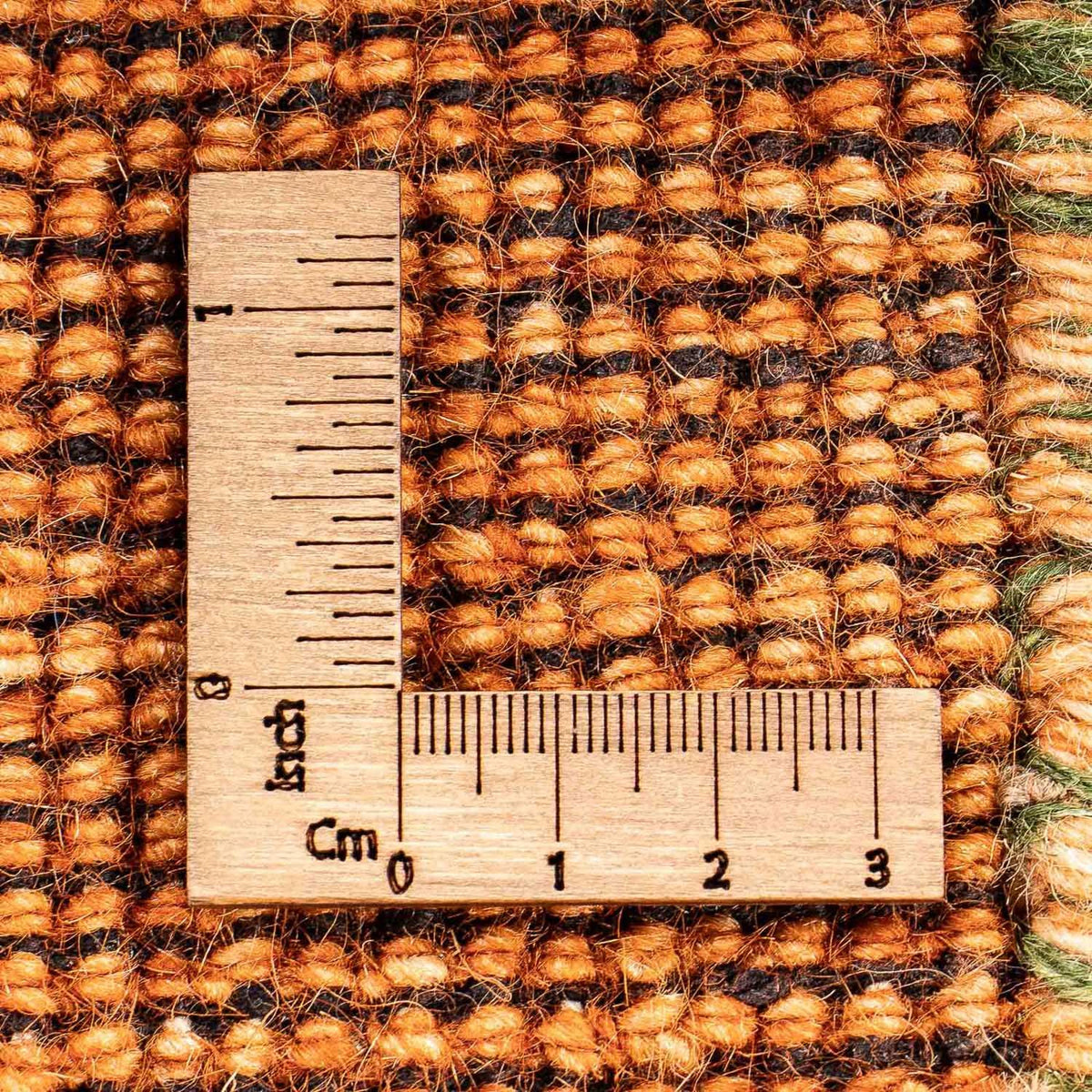 Tapis Gabbeh - Indus - 110 x 65 cm - or