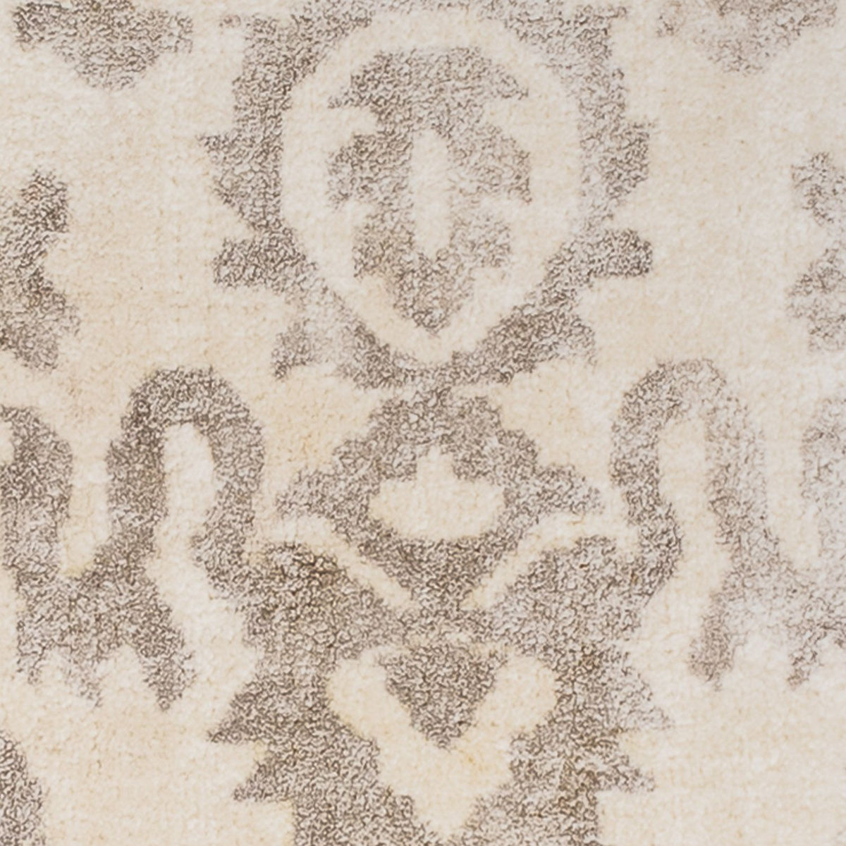 Tapis en viscose carré - 70 x 70 cm - marron clair