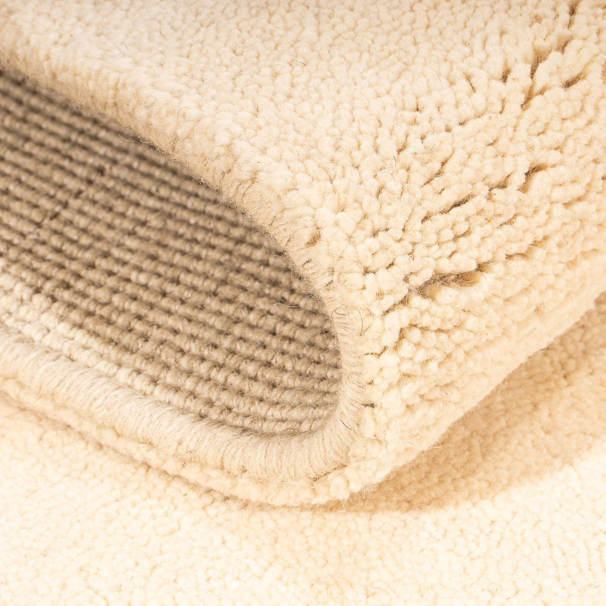 Tapis Népalais - 187 x 120 cm - beige