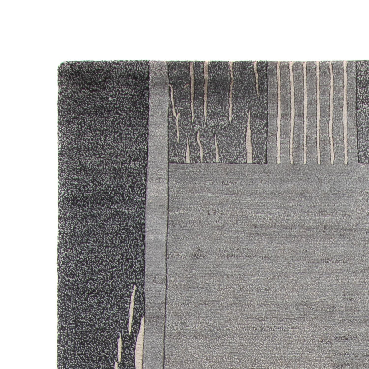 Tapis Népalais - 300 x 200 cm - gris