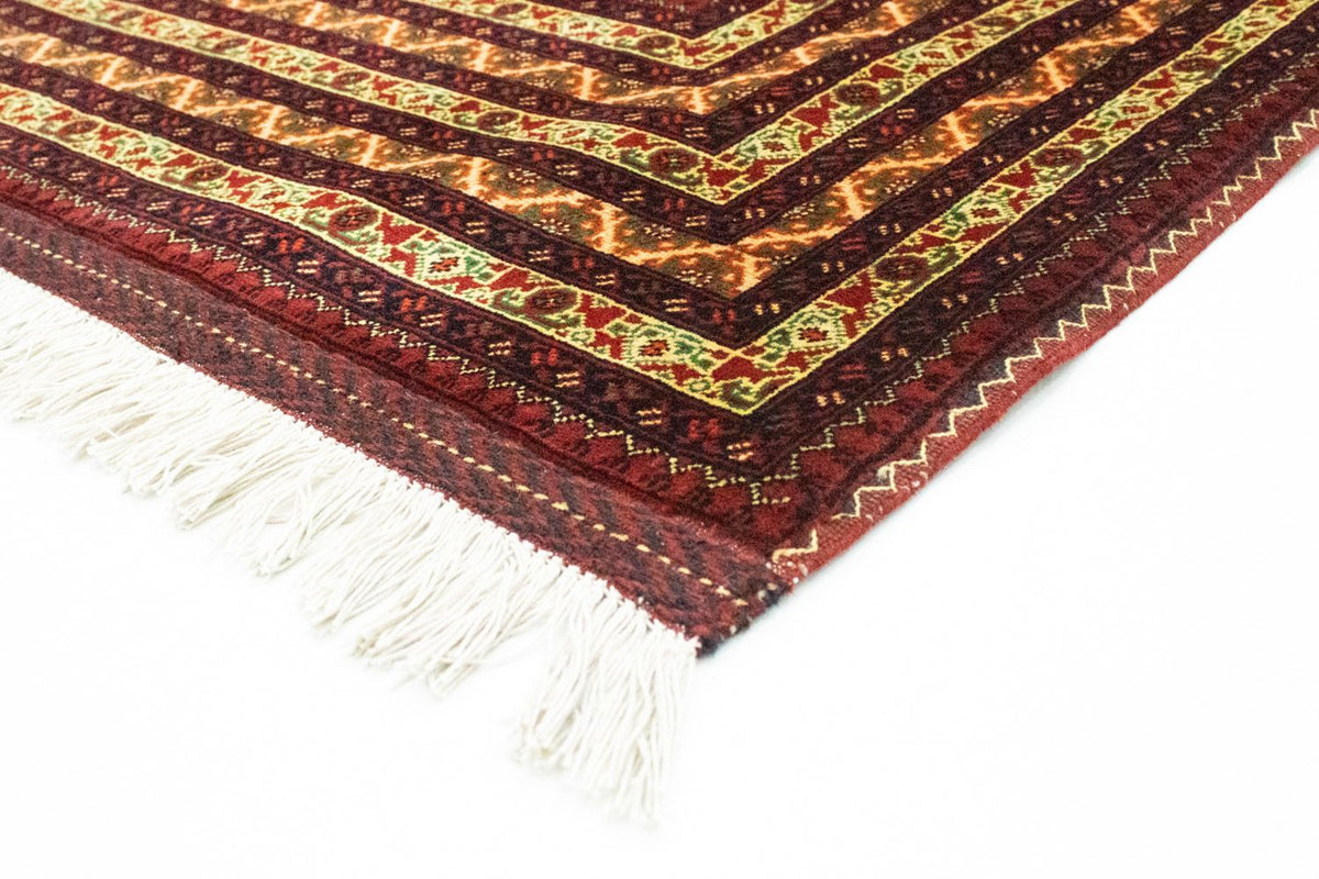 Tapis afghan - Boukhara - 298 x 202 cm - rouge