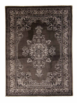Tapis moderne - 170 x 120 cm - marron foncé