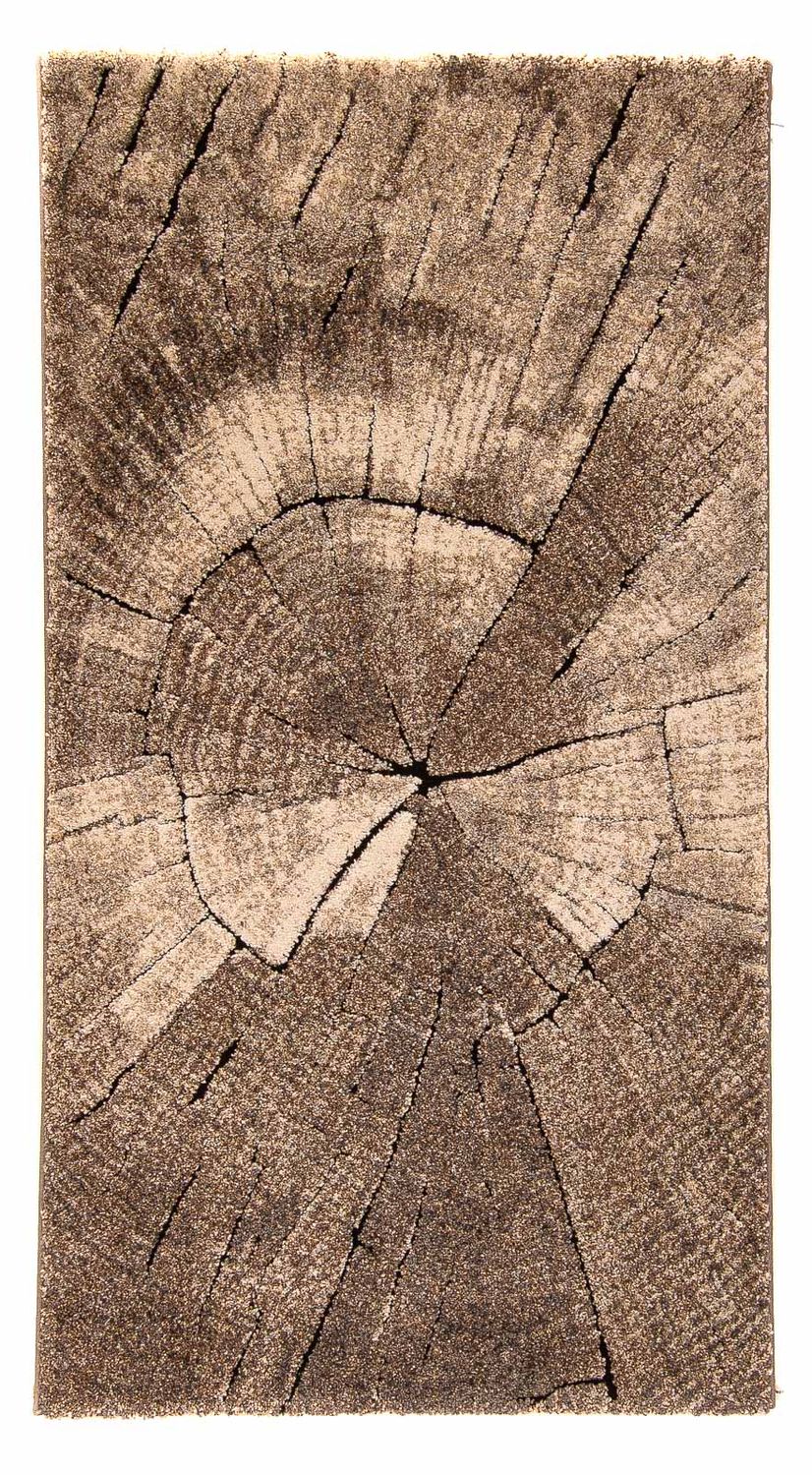 Tapis moderne - 150 x 80 cm - marron clair