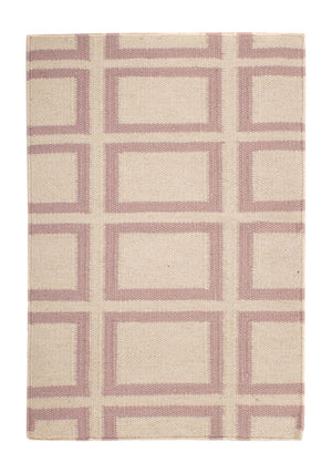 Tapis Kelim - Tendance - 91 x 60 cm - beige