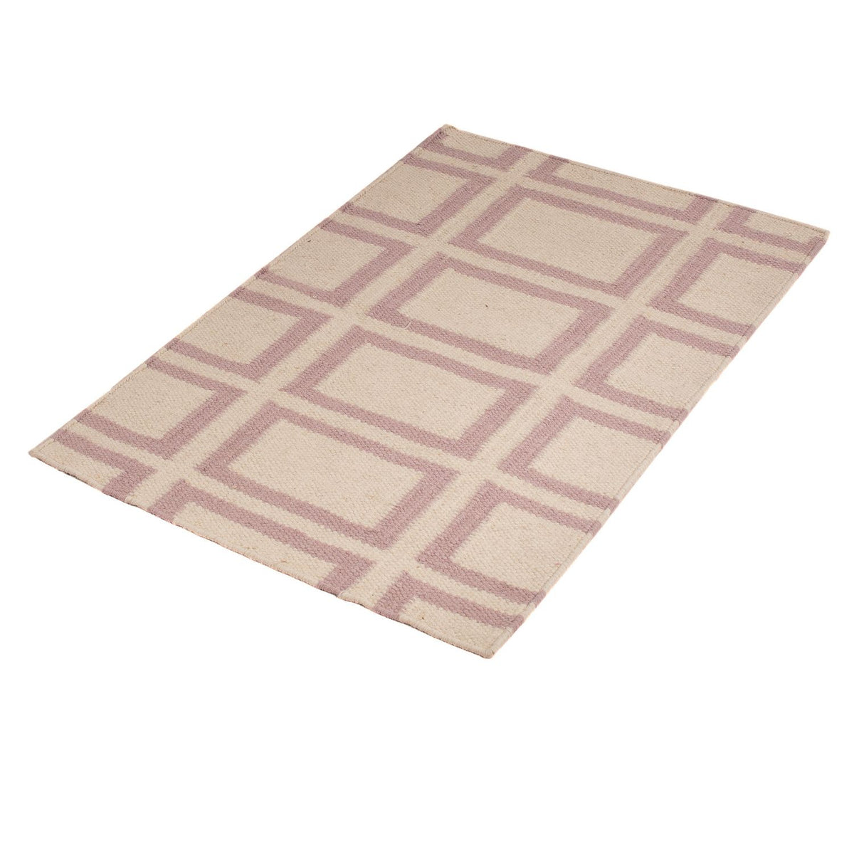 Tapis Kelim - Tendance - 91 x 60 cm - beige