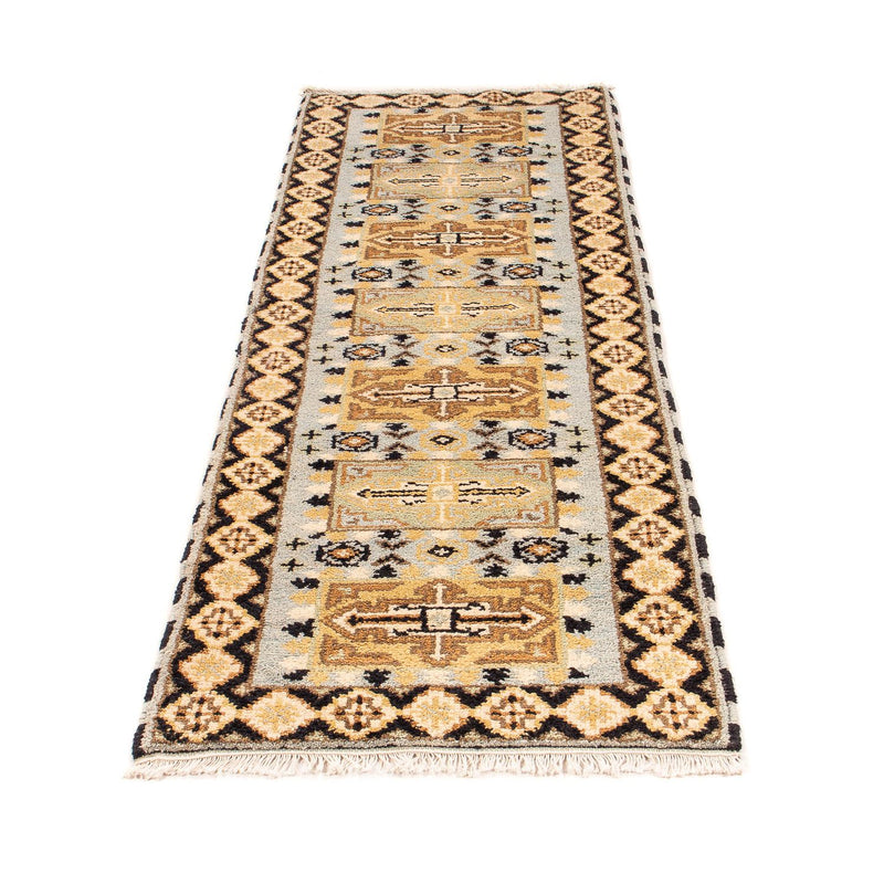 Tapis de couloir Tapis Ziegler - Kazak - 199 x 65 cm - multicolore
