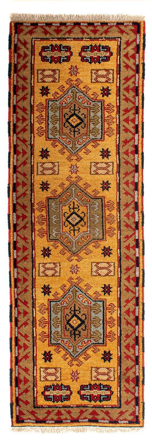 Tapis de couloir Tapis Ziegler - Kazak - 202 x 65 cm - rouille