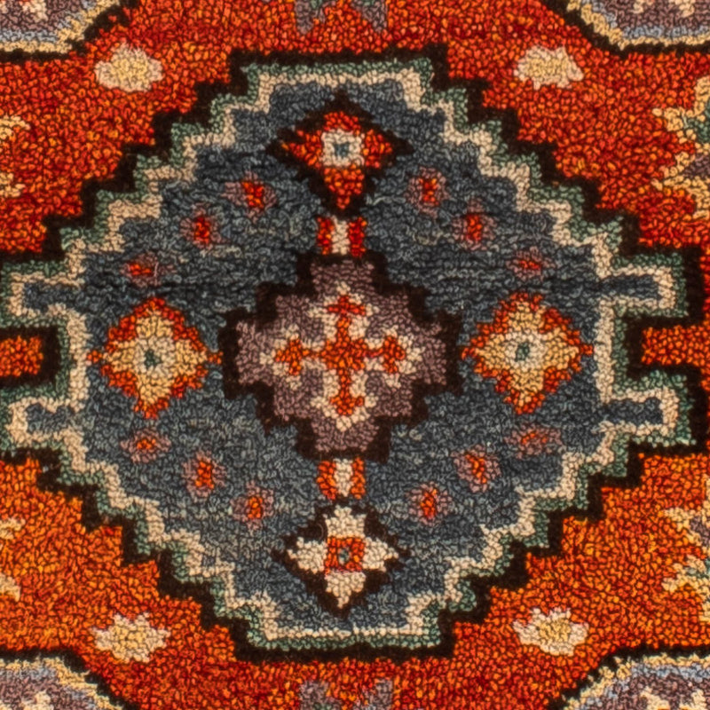 Tapis de couloir Tapis Ziegler - Kazak - 202 x 64 cm - rouille