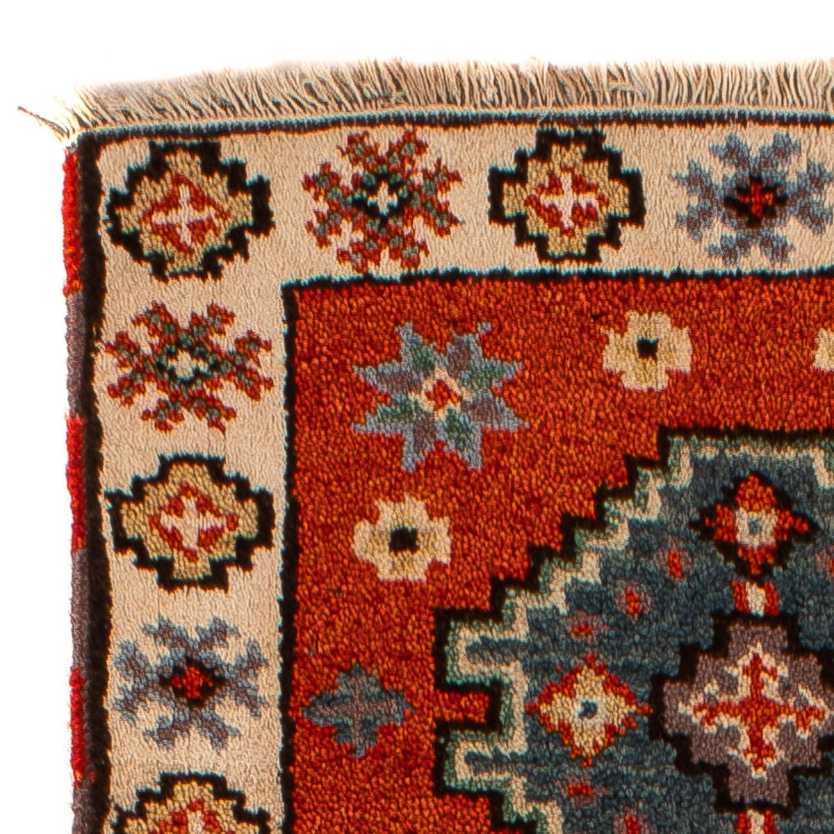 Tapis de couloir Tapis Ziegler - Kazak - 202 x 64 cm - rouille