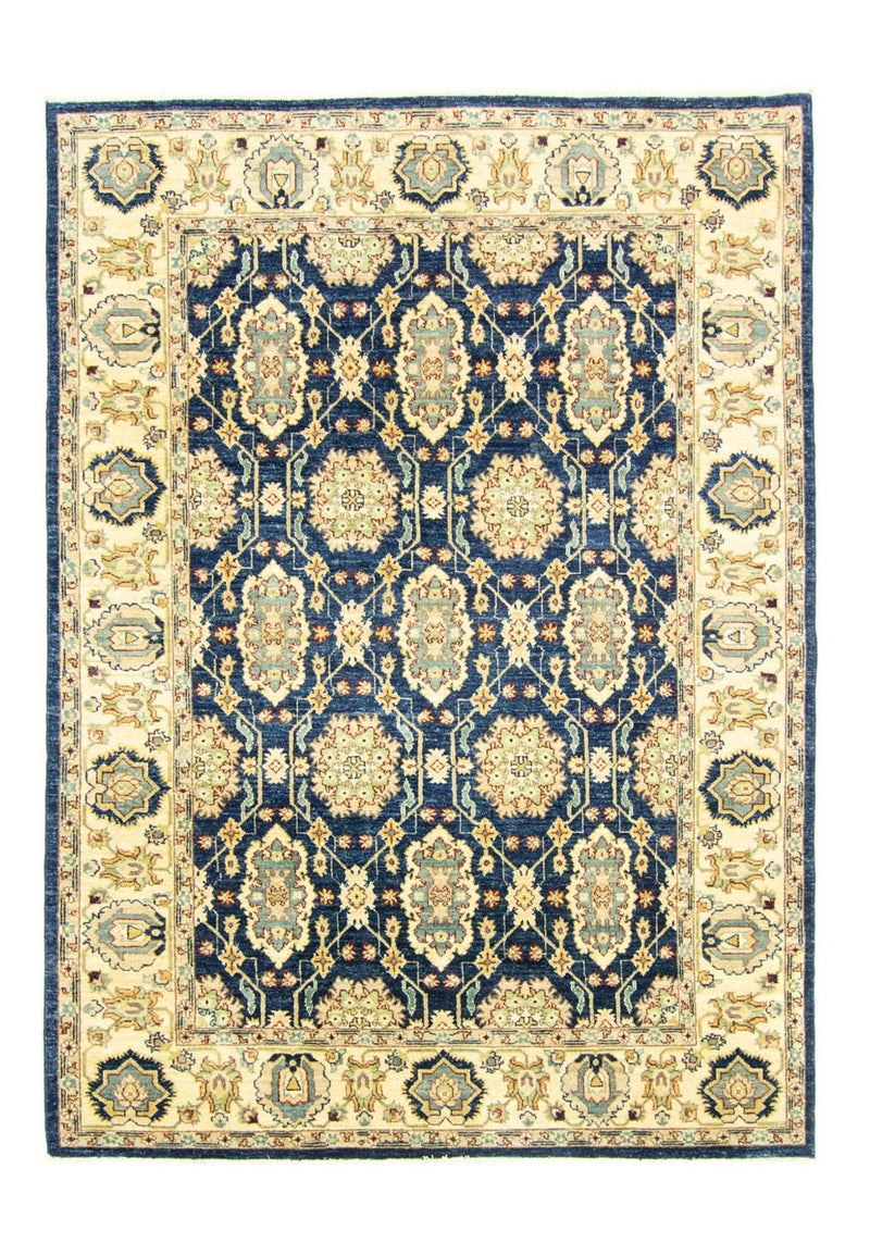 Tapis Ziegler - 228 x 168 cm - bleu foncé