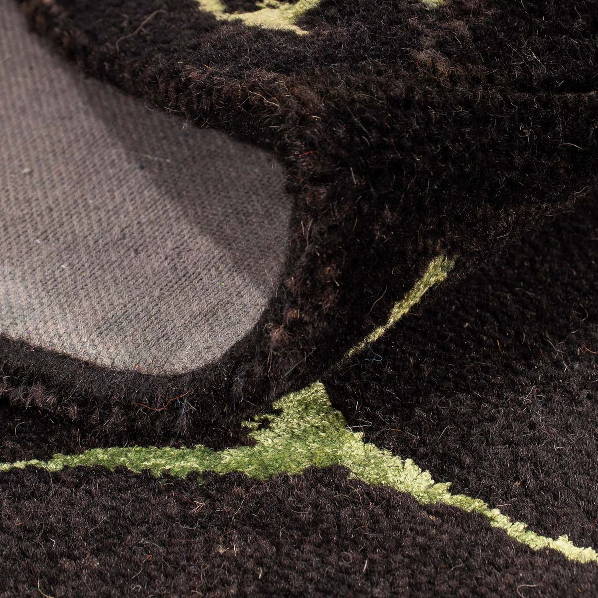 Tapis en laine - 240 x 147 cm - bleu foncé