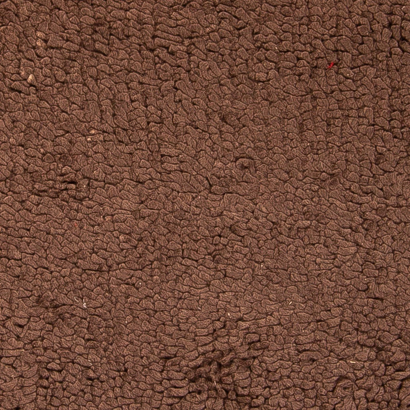 Tapis de couloir Tapis à poils longs - 231 x 116 cm - marron