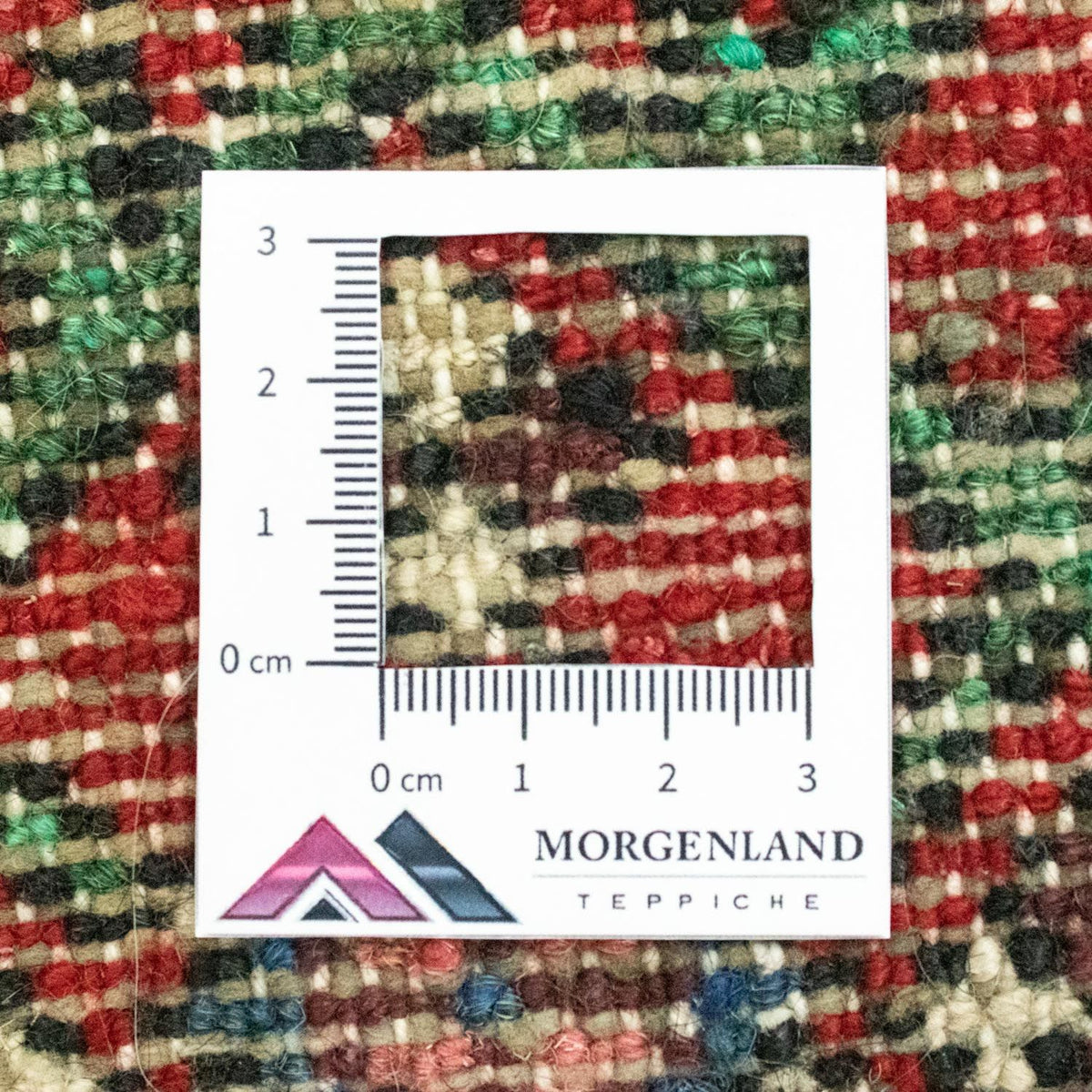 Tapis persan - Nomadic - 65 x 50 cm - rouge