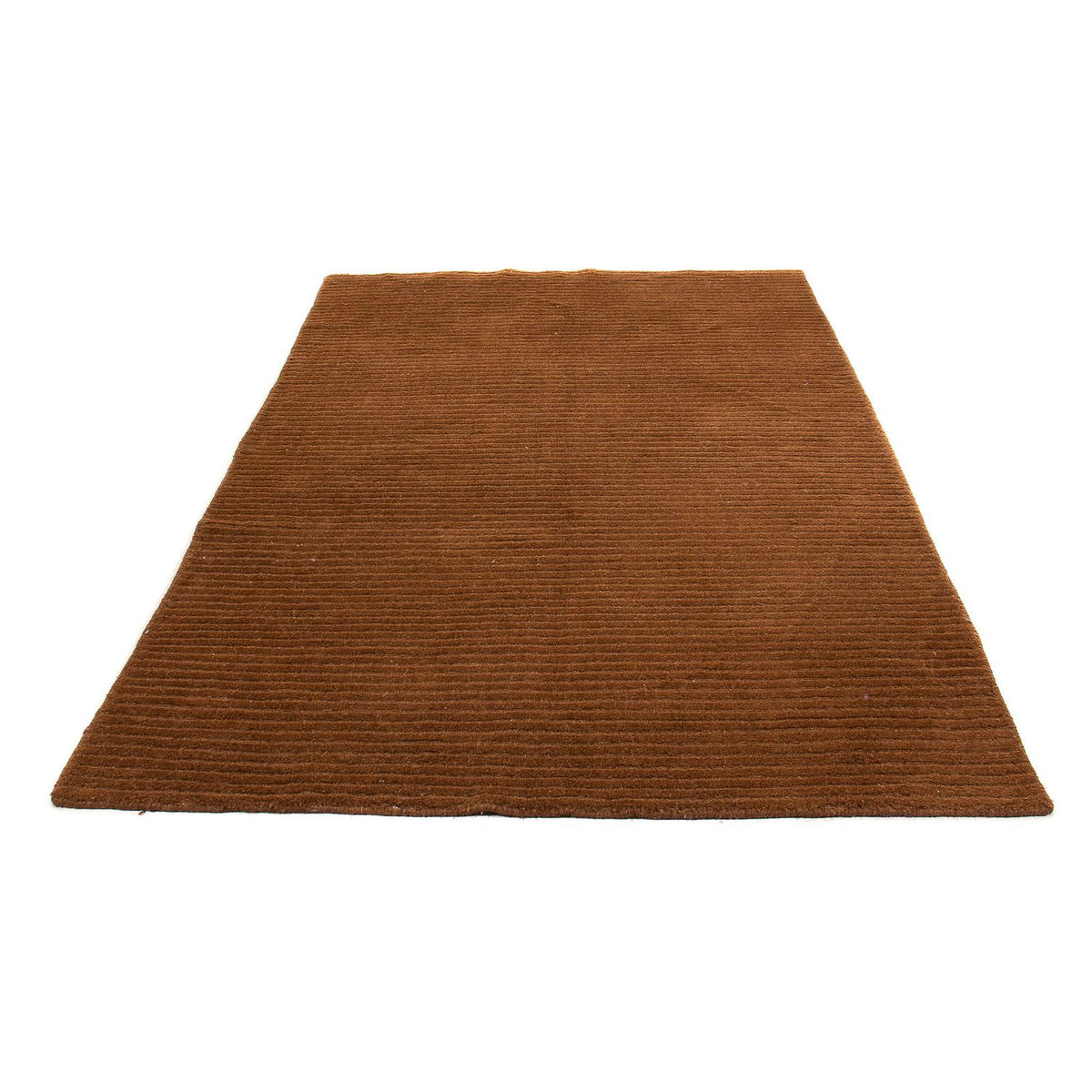 Tapis en laine - 236 x 140 cm - marron