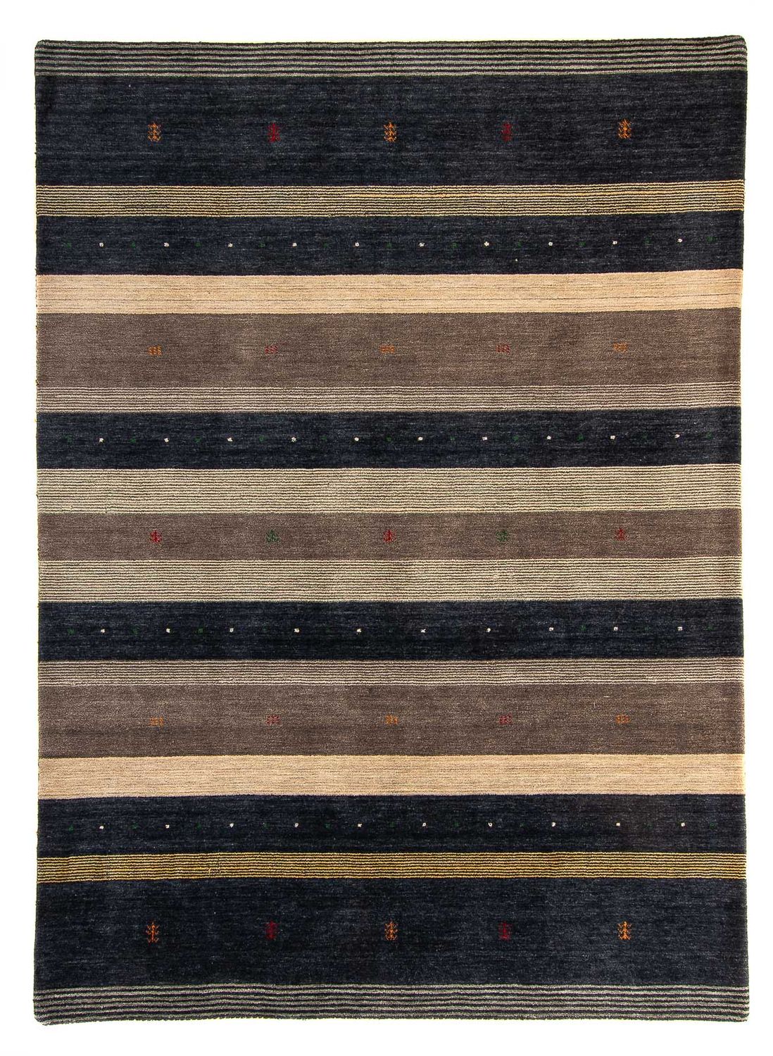 Tapis Gabbeh - Loribaft Indus - 240 x 170 cm - multicolore