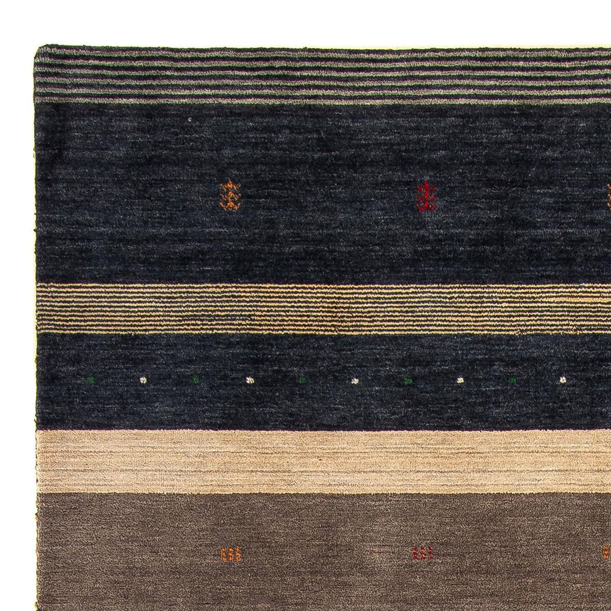 Tapis Gabbeh - Loribaft Indus - 240 x 170 cm - multicolore