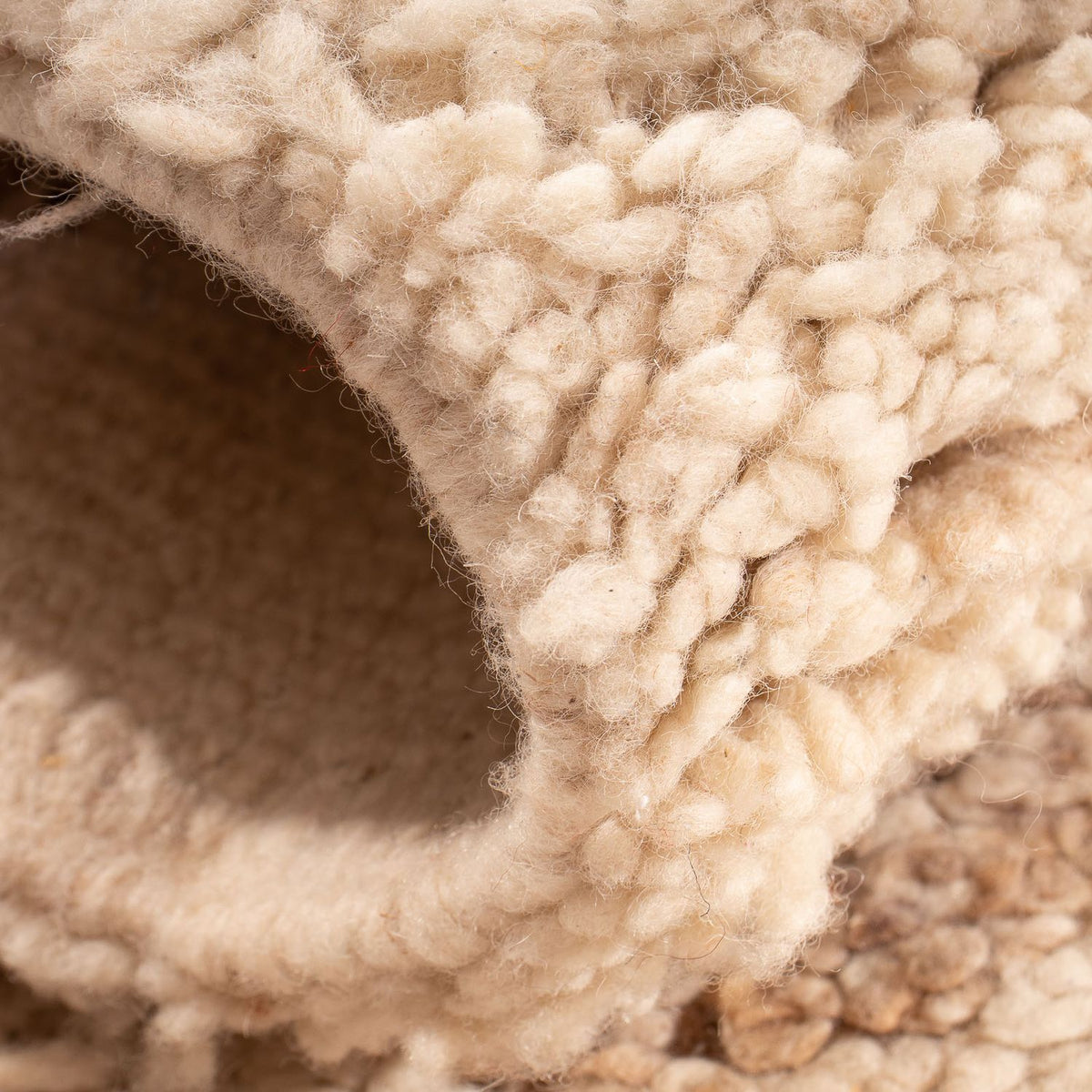 Tapis berbère - 100 x 52 cm - beige