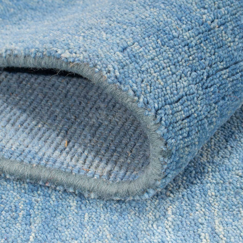 Tapis Gabbeh - Indus - 222 x 136 cm - bleu