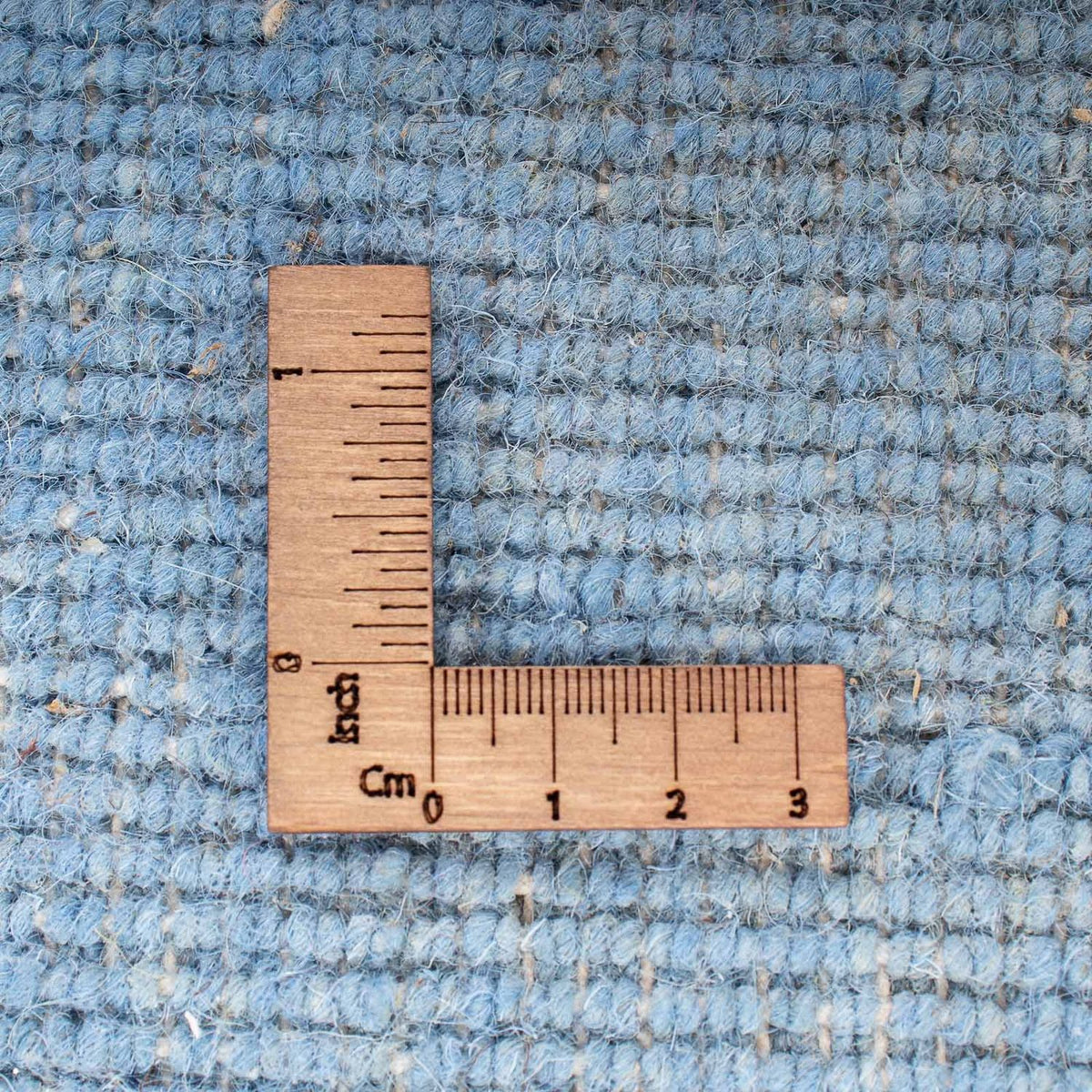 Tapis Gabbeh - Indus - 222 x 136 cm - bleu