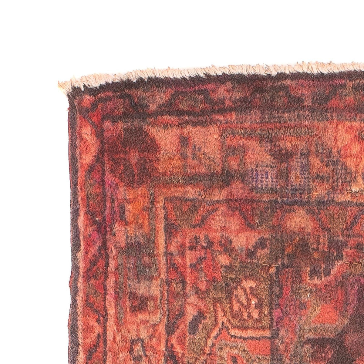 Tapis persan - Nomadic - 93 x 62 cm - bleu foncé