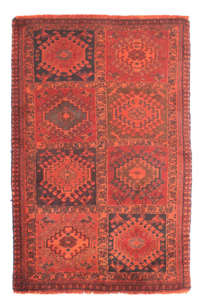 Tapis persan - Nomadic - 100 x 60 cm - rouge foncé