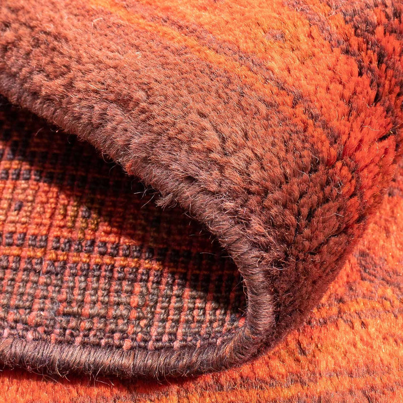 Tapis Turkaman - 86 x 70 cm - rouille