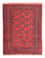 Tapis Turkaman - 83 x 62 cm - rouge foncé