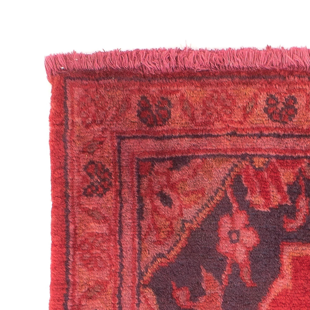 Tapis persan - Keshan - 94 x 60 cm - rouge foncé