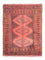 Tapis Turkaman - 84 x 62 cm - rouge clair